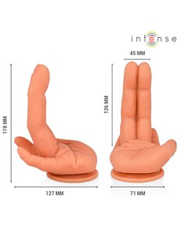 Intense Leela - Dildo Stimolatore Punto G Mano in Silicone Flessibile