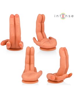 Intense Leela - Flexible Silicone Hand G-Spot Stimulator Dildo