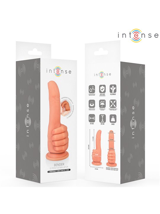Intense Bender - Dildo Punto G Dito Pollice in Silicone Flessibile