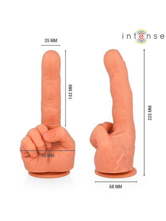 Intense Hubert - Dildo Punto G Dito Indice in Silicone Flessibile