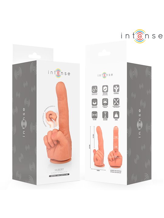 Intense Hubert - Dildo Punto G Dito Indice in Silicone Flessibile