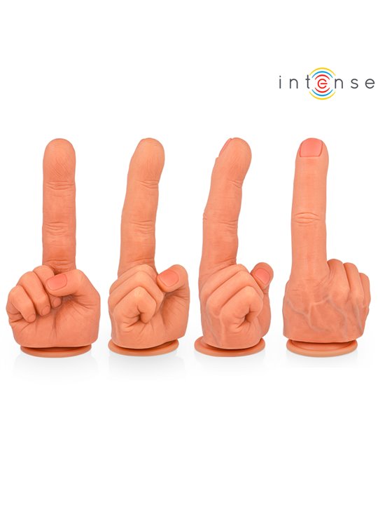 Intense Hubert - Flexible Silicone Index Finger G-Spot Dildo