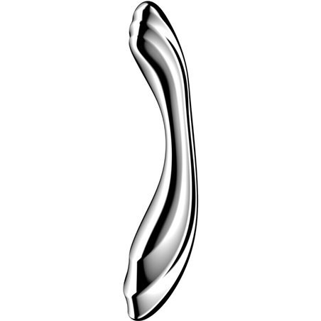 Satisfyer Pure Gravity 2 - Dildo Punto G in Acciaio a Doppia Estremità