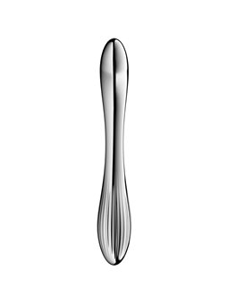 Satisfyer Pure Gravity 1 - Dildo Punto G in Acciaio a Doppia Estremità