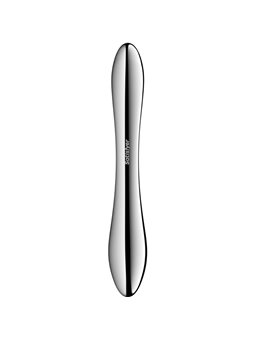 Satisfyer Pure Gravity 1 - Dildo Punto G in Acciaio a Doppia Estremità