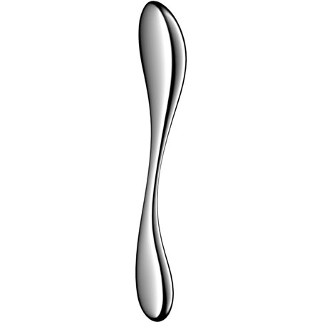 Satisfyer Star Force 3 - Double-ended steel G-spot dildo
