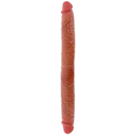 Get Real - Dildo Realistico a Doppia Estremità in Silicone 46 x 4,5 Cm