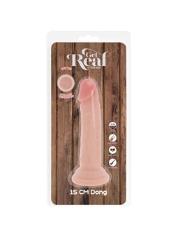 Get Real - Pene Realistico in TPE Doppia Densità 15 x 3 Cm
