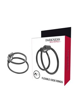 Darkness - Enhancing Duo Penis Rings.