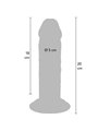 Get Real - Realistic Double Density TPE Penis 20 x 5 cm