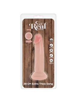Get Real - Pene Realistico in TPE Doppia Densità 20 x 5 Cm
