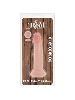 Get Real - Realistic Double Density TPE Penis 23 x 5.5 cm