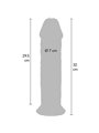 Get Real - Realistic Double Density TPE Penis 32 x 7 cm