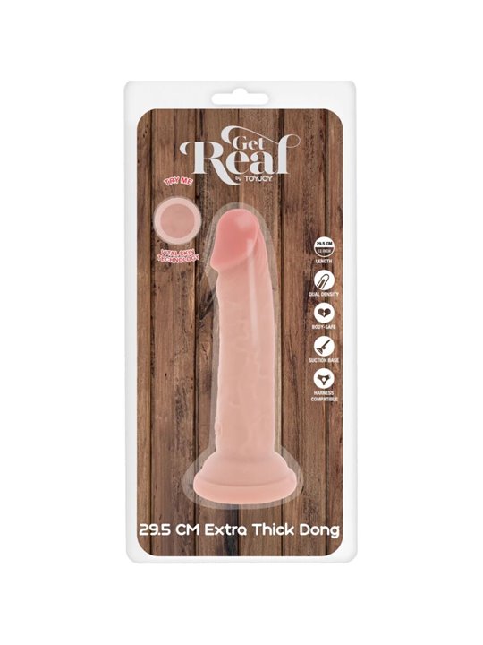 Get Real - Realistic Double Density TPE Penis 29.5 x 6 cm