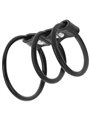 Darkness - Set Of 3 Flexible Penis Rings