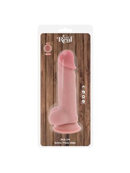 Get Real - Realistic TPE Penis with Testicles and Suction Cup 34.5 x 7.5 cm
