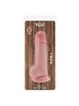 Get Real - Pene Realistico in TPE con Testicoli e Ventosa 34,5 x 7,5 Cm