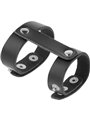 Darkness - Leather Adjustable Penis and Testicle Ring