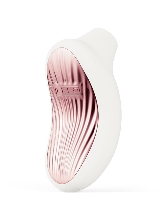Lelo Sona 3 - White Silicone Clitoral Stimulator with Sound Waves