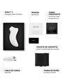 Lelo Sona 3 - Stimolatore Clitorideo in Silicone Bianco a Onde Sonore