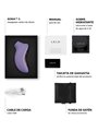 Lelo Sona 3 - Stimolatore Clitorideo in Silicone Viola a Onde Sonore