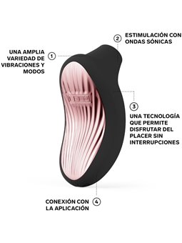 Lelo Sona 3 Cruise - Stimolatore Clitorideo Nero a Onde Sonore