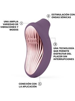 Lelo Sona 3 Cruise - Stimolatore Clitorideo Viola a Onde Sonore