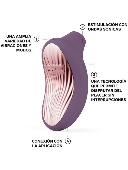 Lelo Sona 3 Cruise - Stimolatore Clitorideo Viola a Onde Sonore
