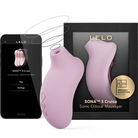 Lelo Sona 3 Cruise - Pink Sound Wave Clitoral Stimulator