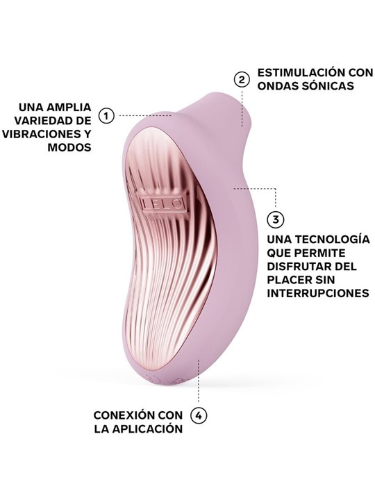 Lelo Sona 3 Cruise - Stimolatore Clitorideo Rosa a Onde Sonore
