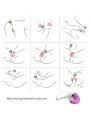 Armony Sweetmoon - Vibratore Punto G Succhia Clitoride in Silicone Rosa