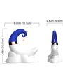 Armony Sweetmoon - Vibratore Punto G Succhia Clitoride in Silicone Blu
