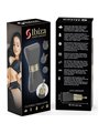 Ibiza - Stimolatore Clitorideo in Silicone Nero con 3 Testine