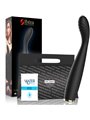 Ibiza - Black Silicone G-Spot Vibrator with Super Flexible Head
