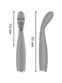 Ibiza - Black Silicone G-Spot Vibrator with Super Flexible Head
