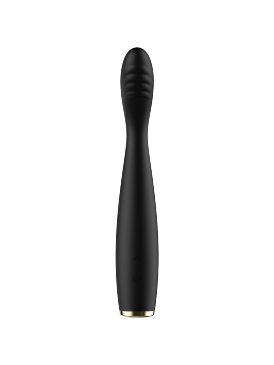 Ibiza - Black Silicone G-Spot Vibrator with Super Flexible Head