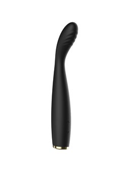 Ibiza - Black Silicone G-Spot Vibrator with Super Flexible Head