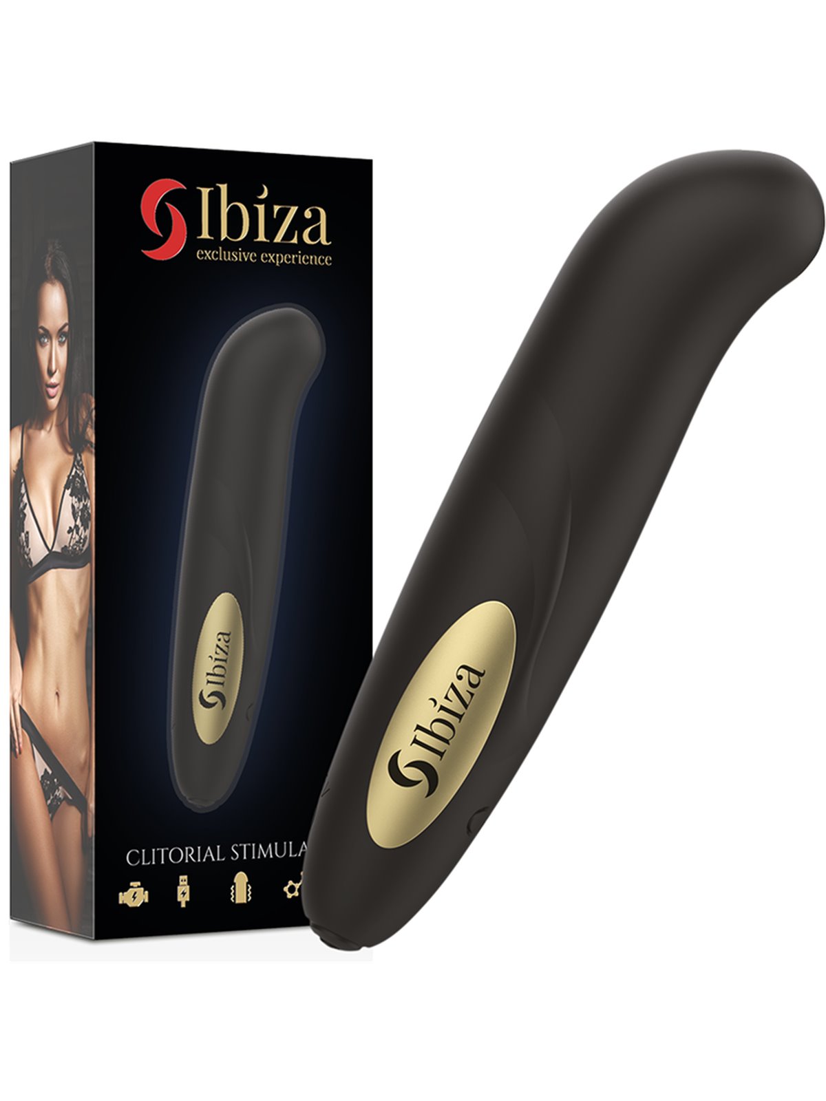 Ibiza Clitorial Stimulator - Silicone Clitoral Stimulator