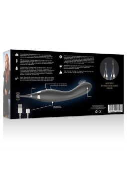 Ibiza - Vibratore Vaginale 2 in 1 con Testine Intercambiabili