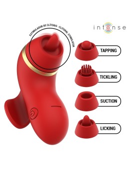 Intense Patty - Stimolatore Multifunzione con Testine Intercambiabili