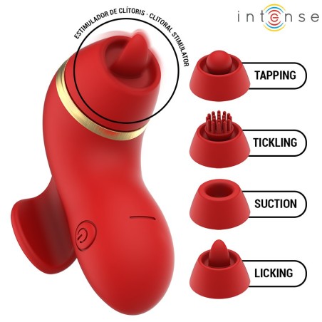Intense Patty - Multifunction Stimulator with Interchangeable Heads