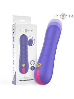 Intense Stella - Vibratore Punto G in Silicone con Funzione Su e Giù