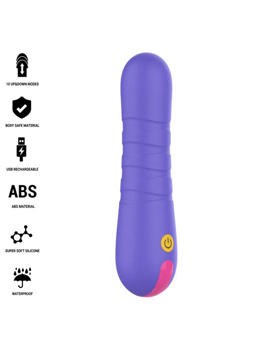 Intense Stella - Silicone G-Spot Vibrator with Up and Down Function