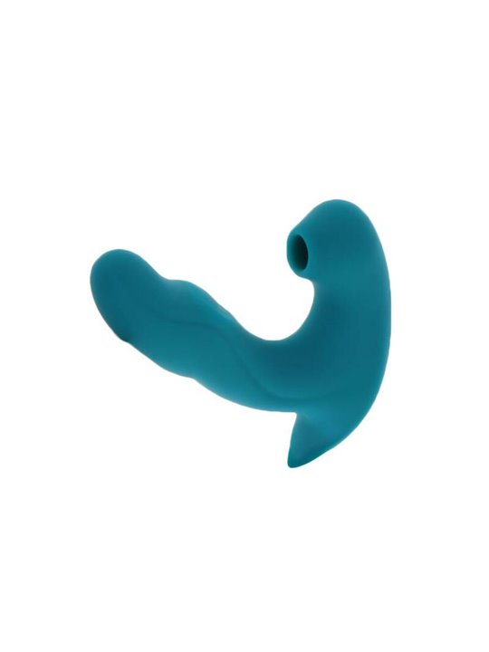 Xocoon Eternal Love - 3-in-1 Rabbit Clitoral Sucking Vibrator Green