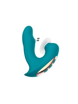Xocoon Eternal Love - Vibratore Rabbit 3 in 1 Succhia Clitoride Verde