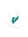Xocoon Eternal Love - 3-in-1 Rabbit Clitoral Sucking Vibrator Green