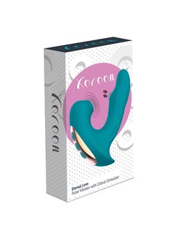 Xocoon Eternal Love - Vibratore Rabbit 3 in 1 Succhia Clitoride Verde