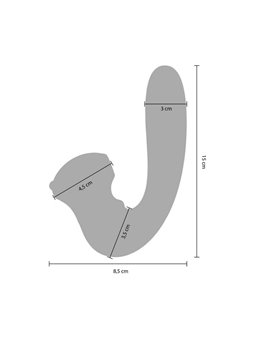 Xocoon Celestial Love - Fuchsia Rabbit Clitoral Sucking Vibrator