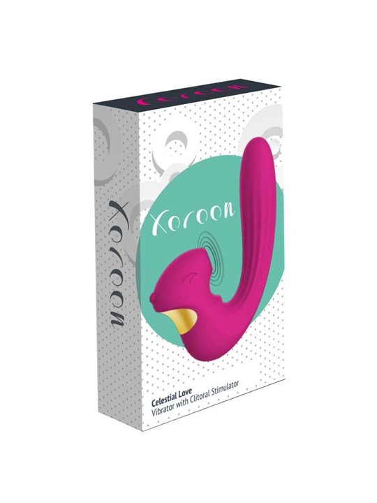 Xocoon Celestial Love - Vibratore Rabbit Succhia Clitoride Fucsia