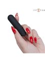 Intense Karen - Mini Vibratore a Proiettile in Silicone Nero 8 Cm